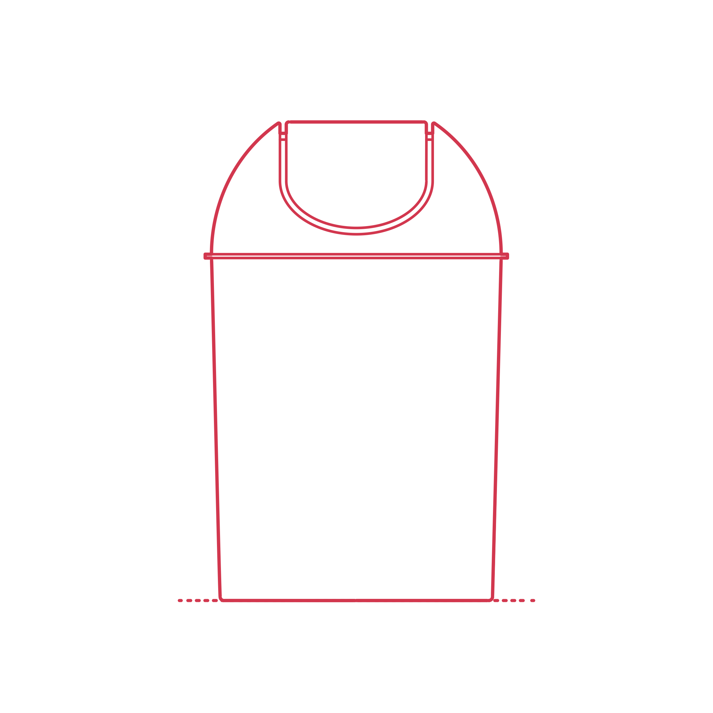 Objects Bathroom Trash Cans Umbra Mezzo Trash Can Sketch Svg Vector Free Vectors